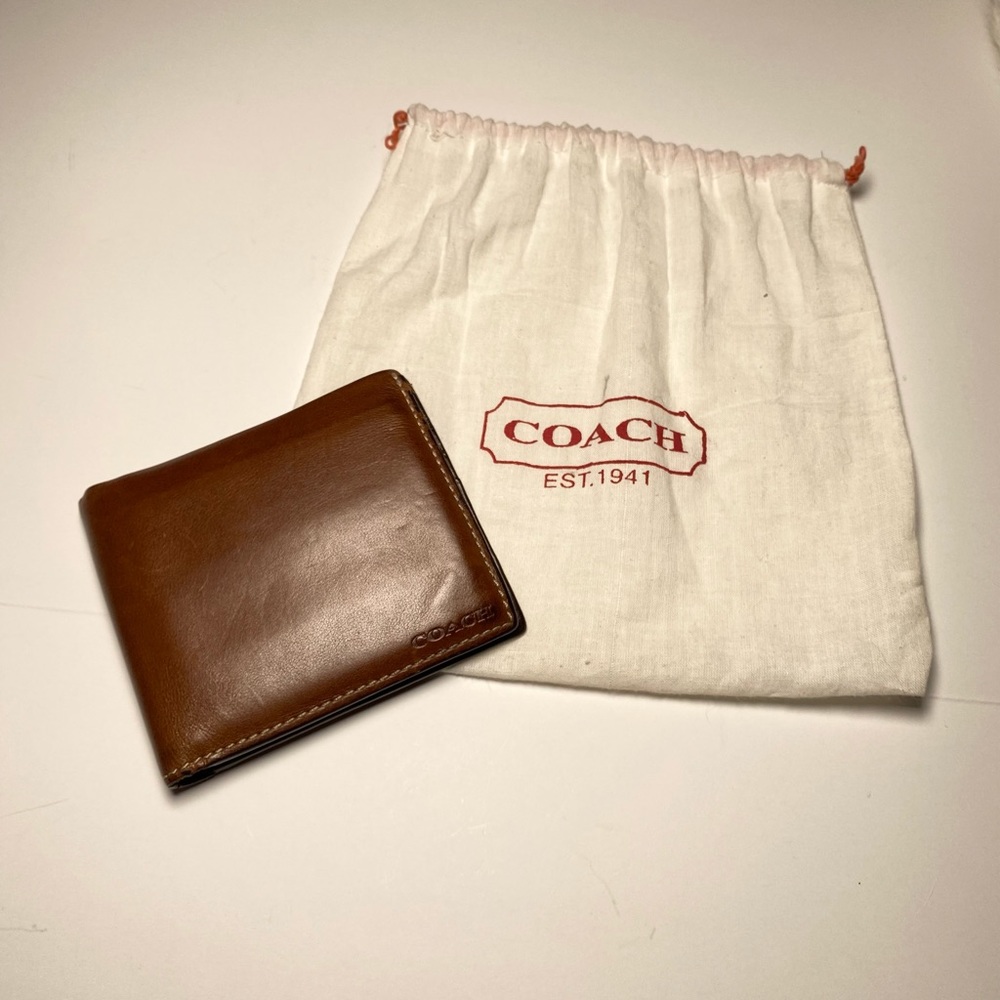Vintage Coach Baseball Wallet